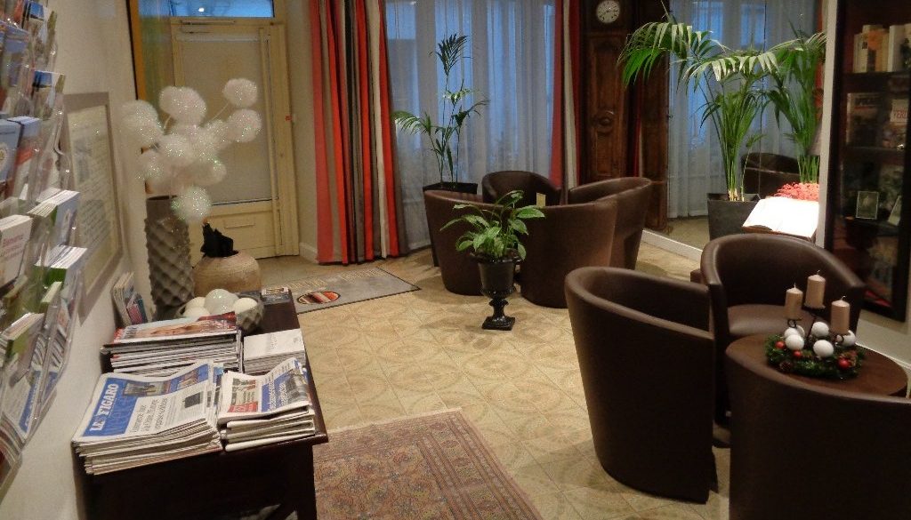 Living room hotel Verdun city of Montaulbain